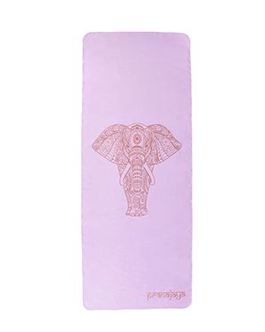 Yogatuch rosa elefant