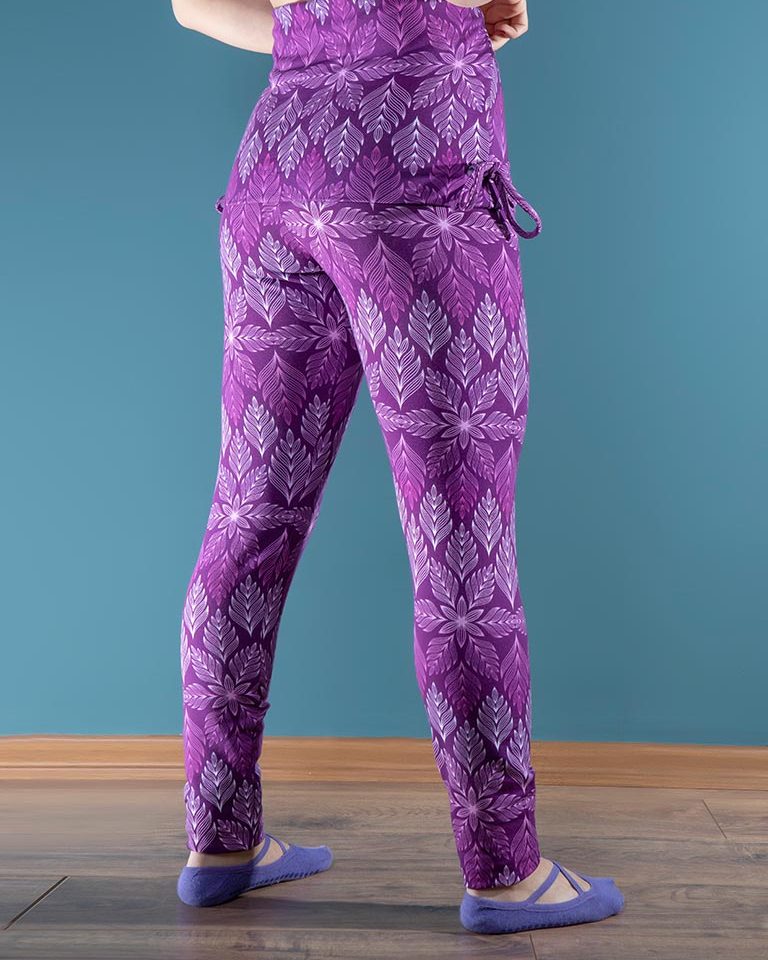 pranajaya Jumpsuit lila Rückseite