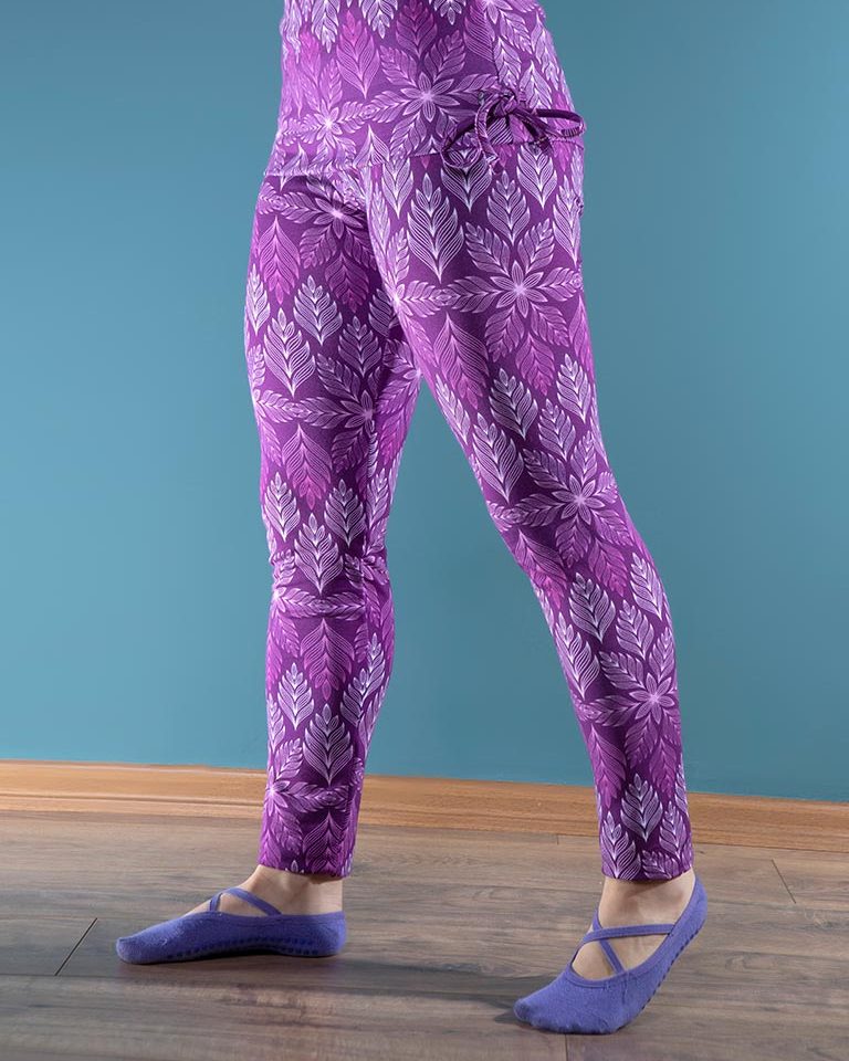 pranajaya Jumpsuit lila Vorderseite