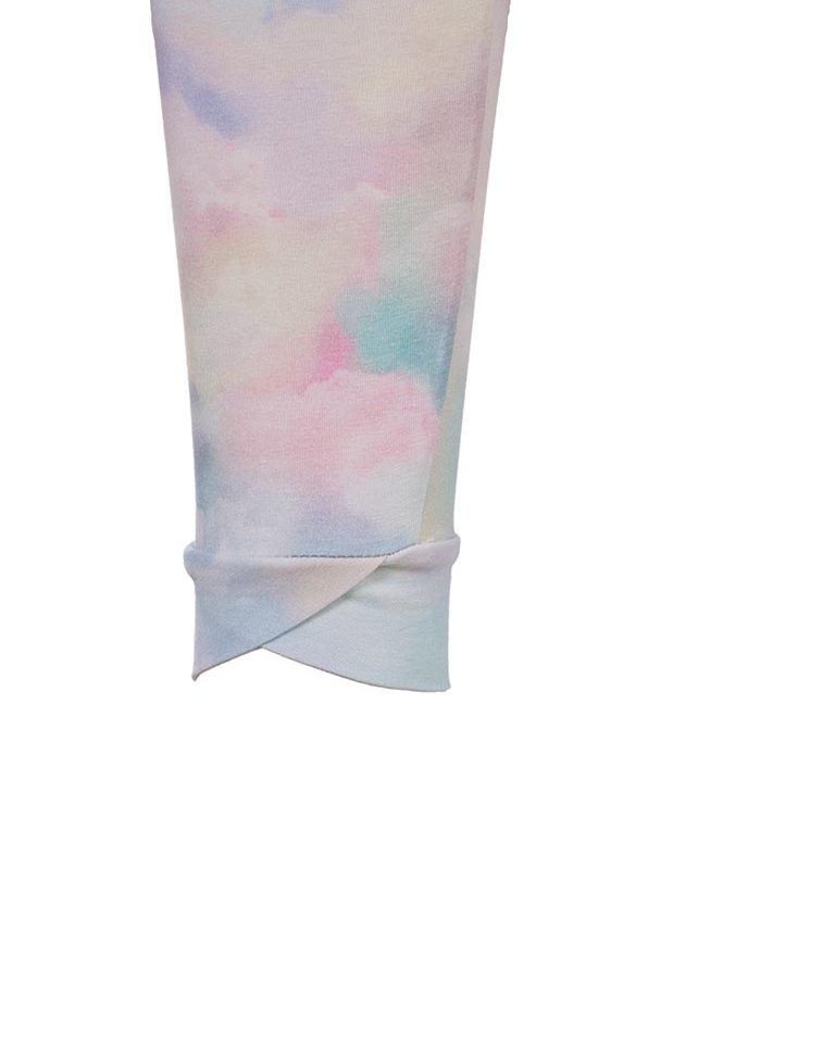 Yoga Leggings Wolkenmotiv