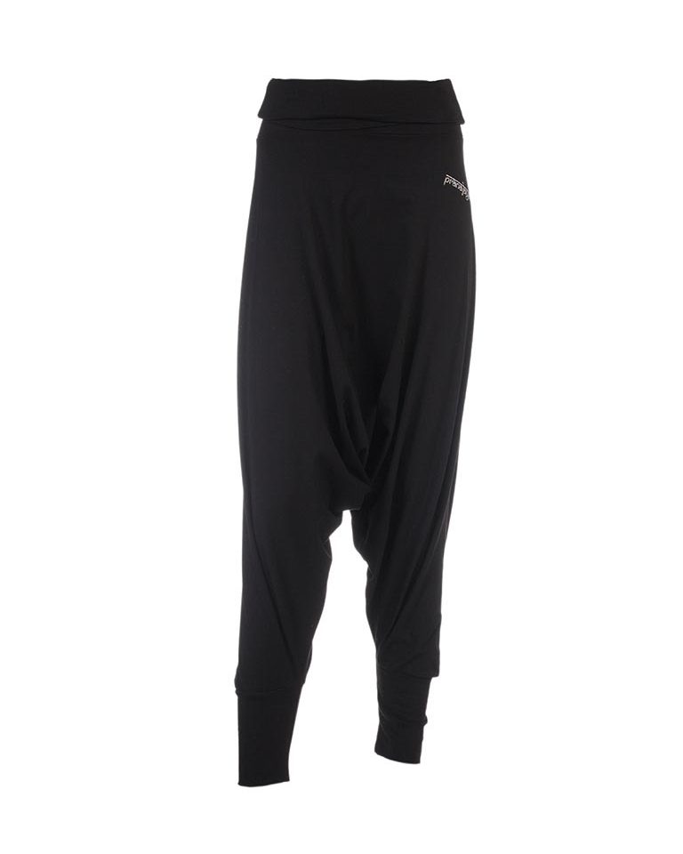 Multifunktionale Damen Harrem Overall / Harrem Hose , Schwarz