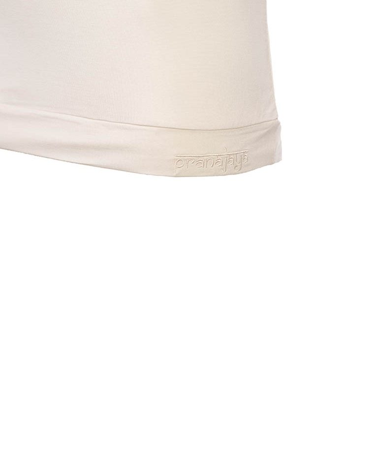 Top Damen Fledermaus Ärmel Shirt helles Sand