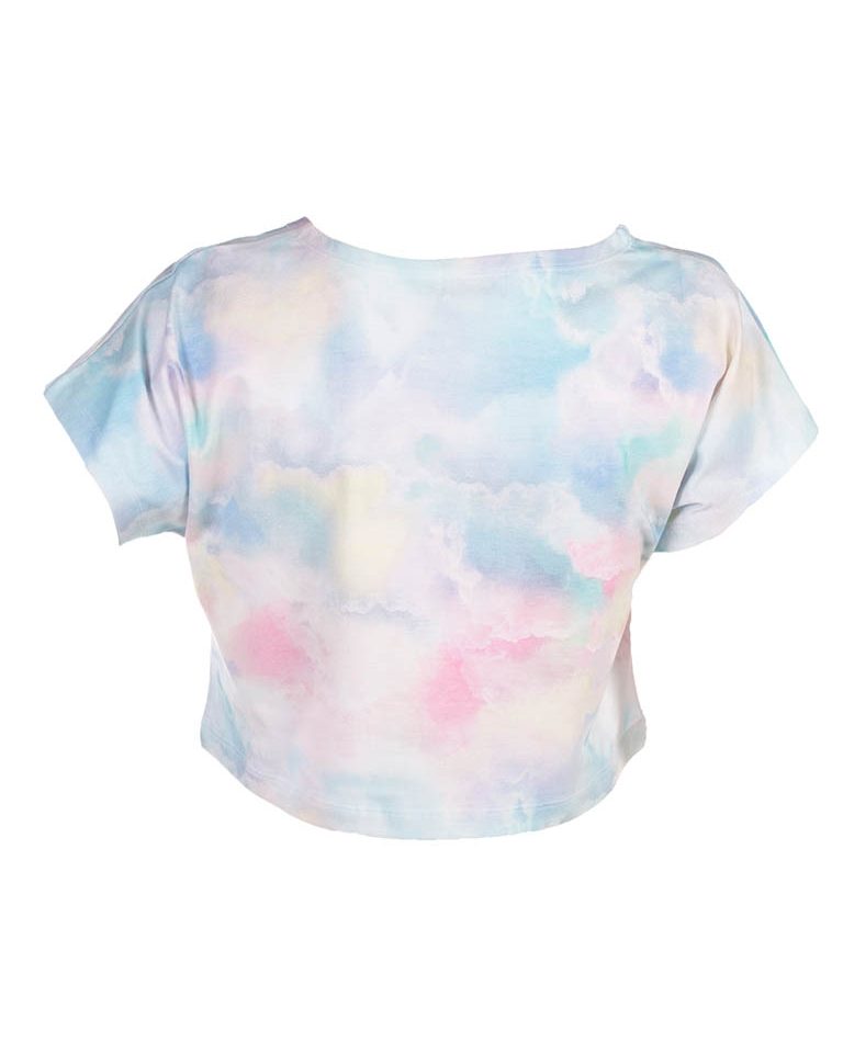 Crop T-Shirt Wolke
