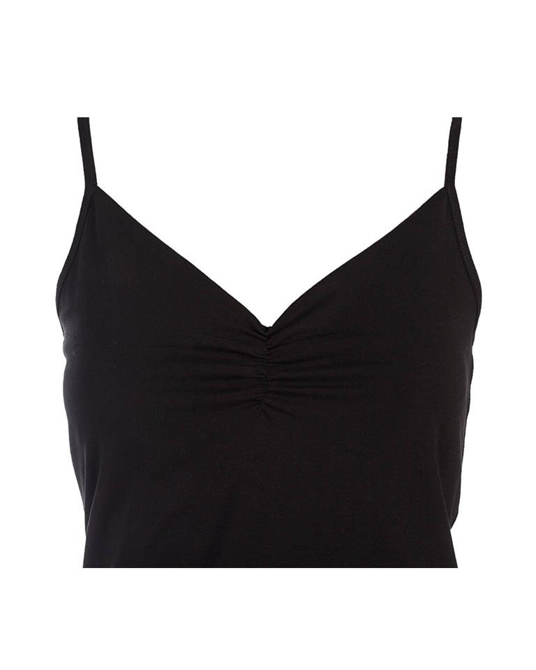 Top schwarz Spaghettiträger