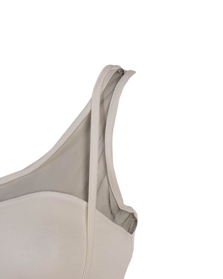 Damen Top / Bustier Helles Sand