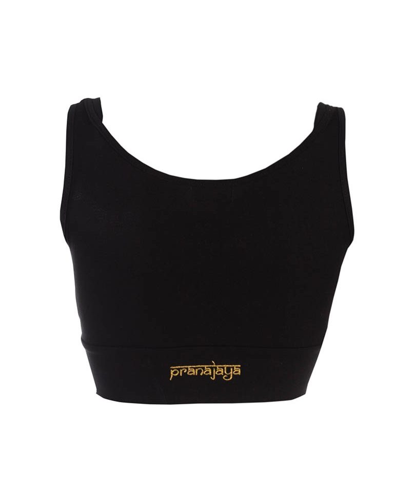 Damen Top / Bustier, Schwarz