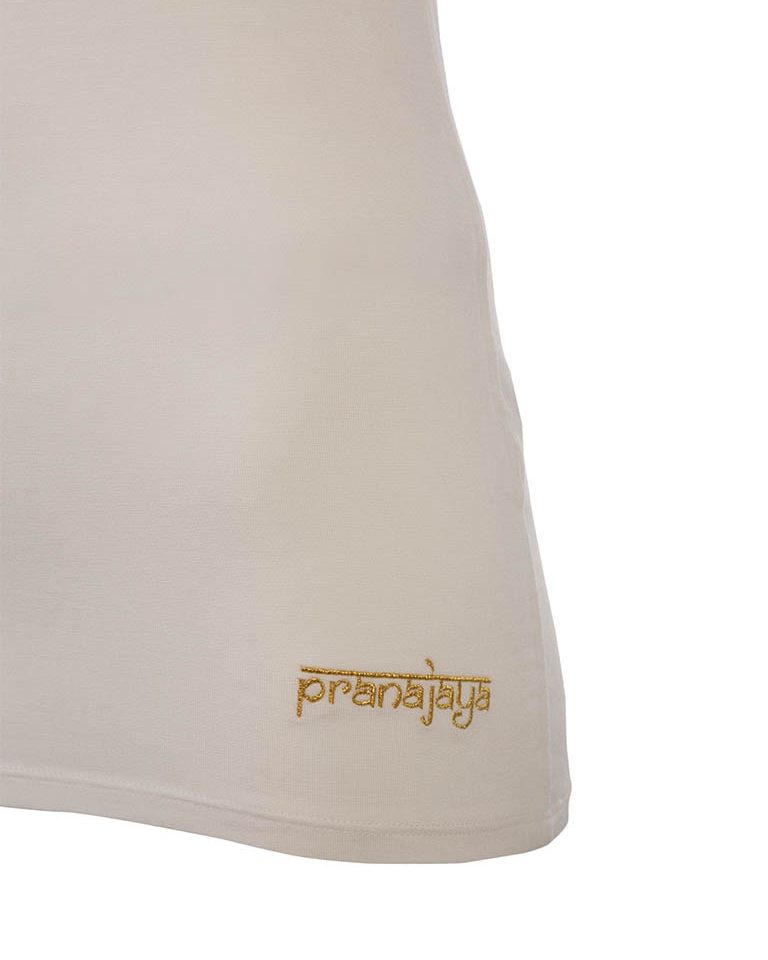 Yoga Top helles Sand
