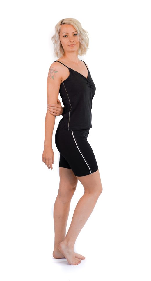 Yoga Top V-Ausschnitt